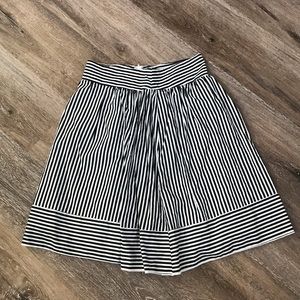 Vintage forever 21  striped lined skirt size S